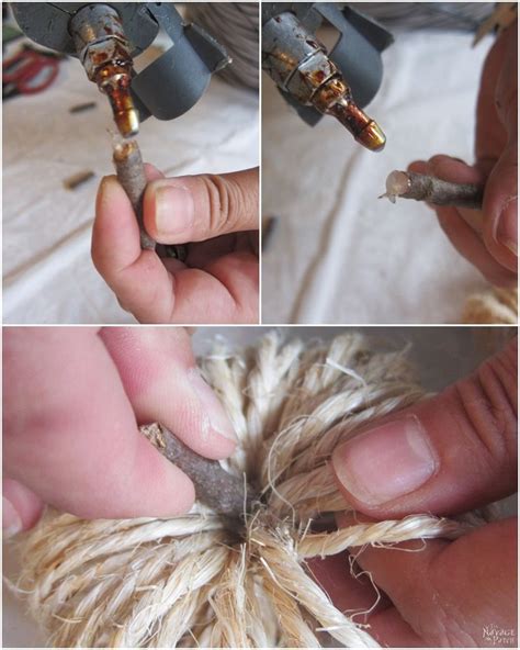 DIY Sisal Twine Pumpkins How To Make Dual Colored Twine Pumpkins