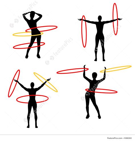 Hula Hoop Silhouette at GetDrawings | Free download