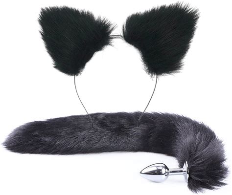 Amazon Anal Plug Butt Plug Pcs Set Sex Fox Tail Anales Plug Toys
