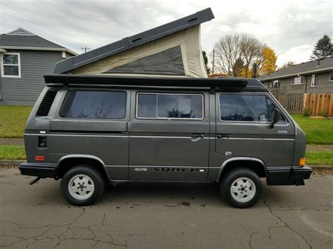 1989 Volkswagen Vanagon GL Syncro 4x4 Westfalia Pop Top Classic