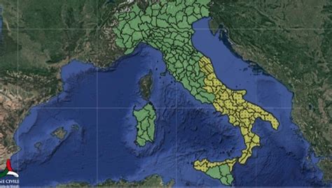 Maltempo Allerta Meteo Gialla Per Temporali Domani 17 Aprile Le