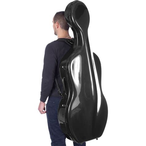 Carbon Fiber Cello Case Classic M Case Black Mcase Tonareli