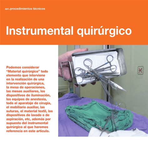 Instrumental Quir Rgico