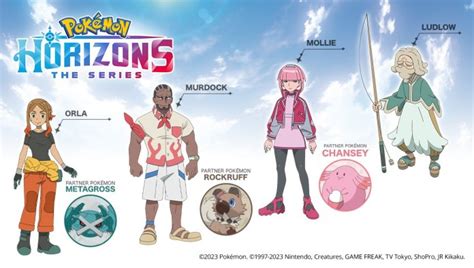 Pokémon Horizons: The Series Releases Trailer with New Protagonists