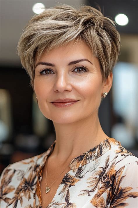 50 Trendy Pixie Haircuts For Women Over 50 Ash Blonde Textured Pixie