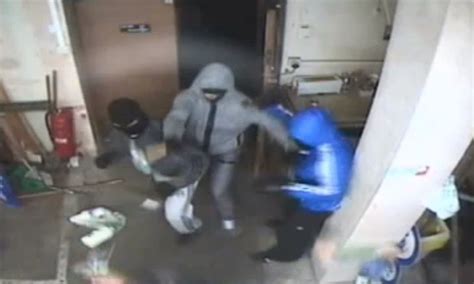 Manchester CCTV Footage Shows Violent Armed Robbery At KP Supermarket