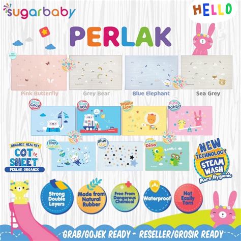 Jual Sugarbaby Perlak Sugar Baby Perlak Bayi Organic Healty Cot Sheet