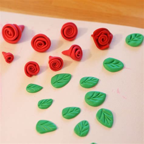 How To Make Fondant Roses And Leaves Glorious Treats