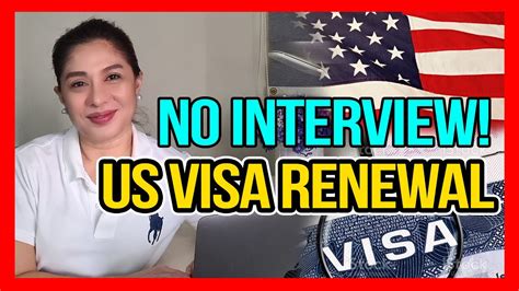 HOW TO RENEW YOUR US VISA WITHOUT INTERVIEW YouTube