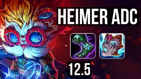 HEIMERDINGER Janna Vs ZIGGS Alistar ADC 5 0 12 Rank 8 Heimer