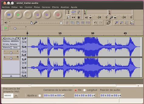 Audio 4 Audacity Grabación y Reproducción