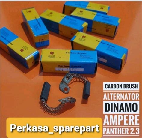 Arang Karbon Carbon Brush Alternator Dinamo Ampere Panther 2 3 Panther