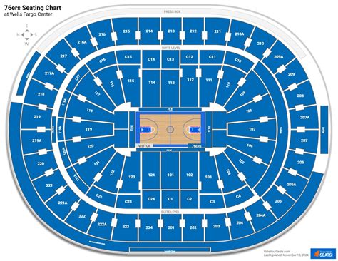 Wells Fargo Center Seating Chart With Seat Numbers | Cabinets Matttroy
