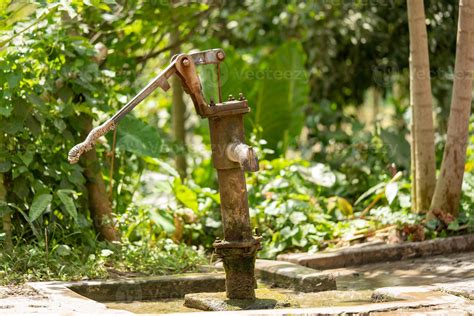 Old Hand Water Pump In Village 9508491 Stock Photo At Vecteezy