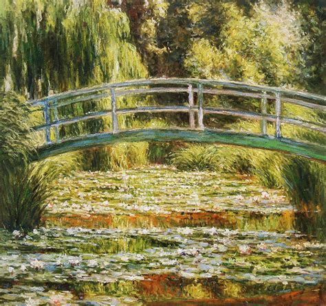 Fabulous Masterpieces BlogMonet S Japanese Footbridge Over The Water