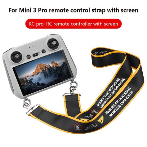 Remote Controller Lanyard For DJI Mini 4 PRO AIR 3 Neck Strap Safety