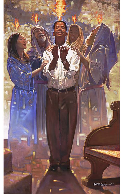 Ron Dicianni Baptism In The Holy Spirit Artwork