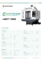 Centro De Mecanizado Cnc Ejes Hdt Conprofe Vertical Con