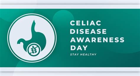 Premium Vector National Celiac Disease Awareness Day Design