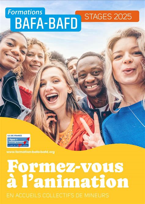 Calendrier Formations G N Rales Bafa Ligue De L Enseignement Du Val D