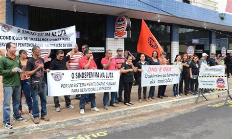 Agentes Penitenci Rios Fazem Protesto Contra Governo No Maranh O