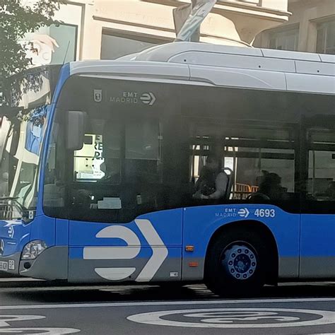 Mercedes Benz Citaro C2 EMT MADRID 4693 En Callao Flickr