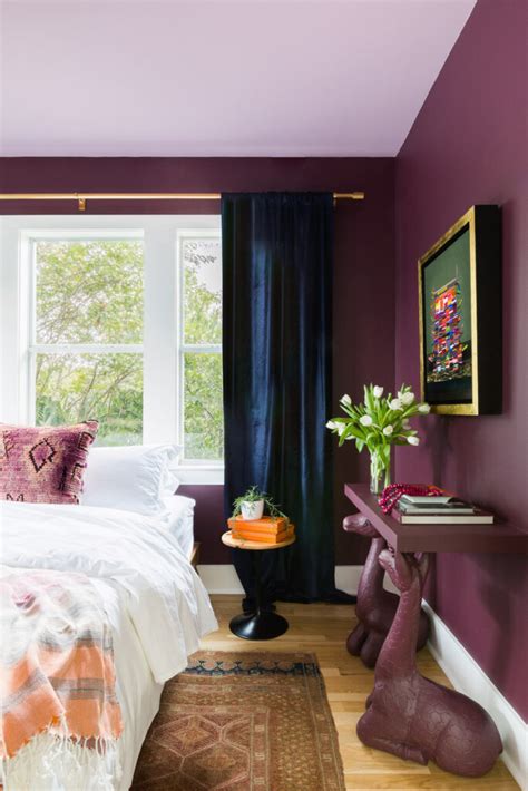 12 Luxe Eggplant Paint Colors In Action With Color Names Pursuit Decor