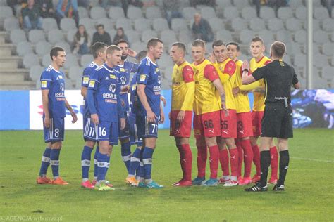 Fortuna Liga Mecz Bruk Bet Termalica Nieciecza Korona Kielce Zn W