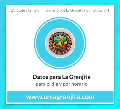 Datos Para La Granjita Sorteos De La Loter A Del Martes Diciembre