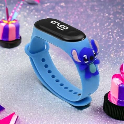 Zegarek Led Dla Dzieci Smartband Stich Sklep Camilito Pl