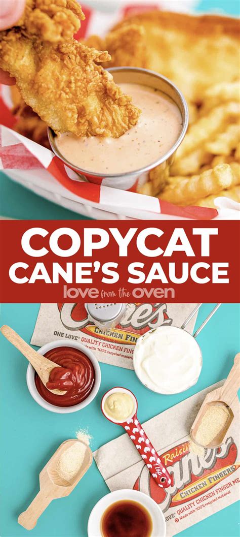 Canes Sauce • Love From The Oven