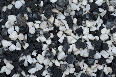 10 20mm Black White Town Country Aggregates