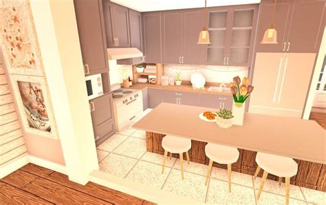 Kitchen Bloxburg Blush