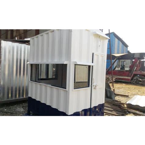 Gi Rectangular Portable Security Cabin At Inr In Thane