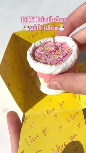 Craft Diy Handmade Homedecor Video Diy Birthday Gifts For