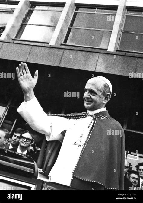 Pope Paul Vi Stock Photo Alamy