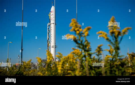 The Orbital Sciences Corporation Antares Rocket With The Cygnus