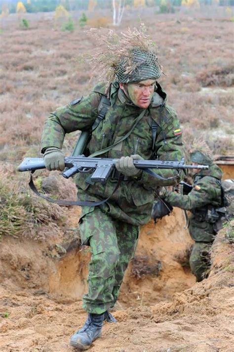 Lithuania Lithuanian Army Ranks Military Combat Field Uniforms Dress