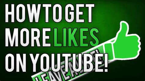 How To Get More Likes On Youtube Youtube