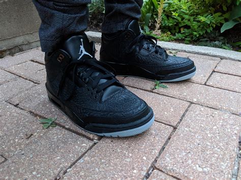 Undsing Jordan 3 Black Flip Rsneakers