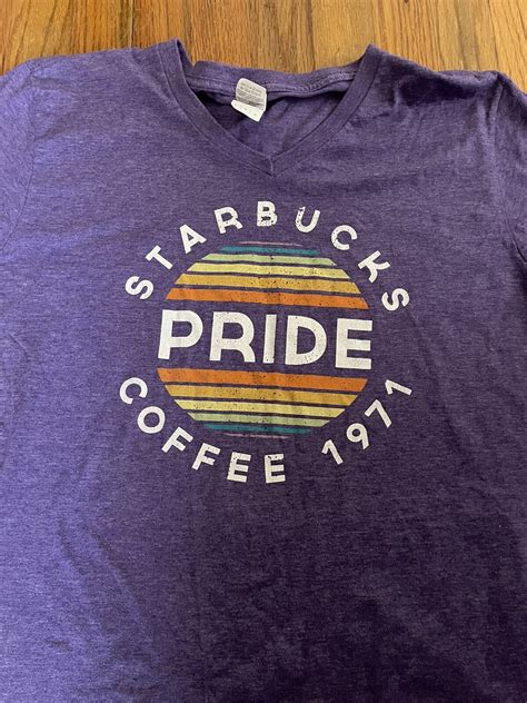 Starbucks Vintage Pride Shirt 1971 RARE - Gem