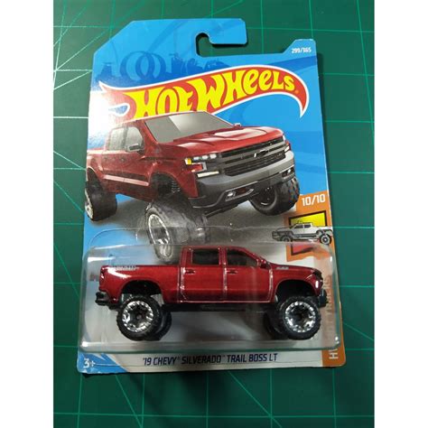 Hot Wheels Chevy Silverado Trail Boss LT Mainline Shopee Malaysia