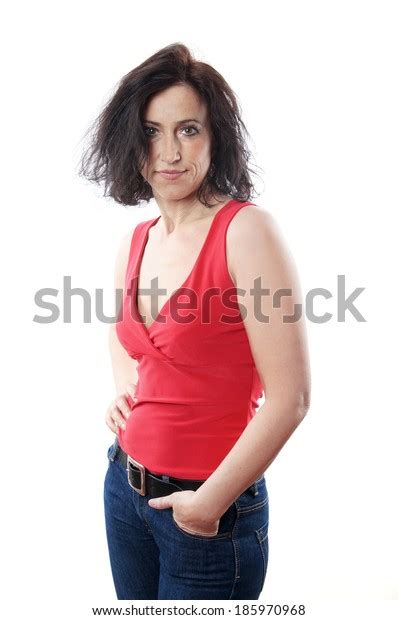 Mature Woman Neutral Expression Stock Photo Shutterstock