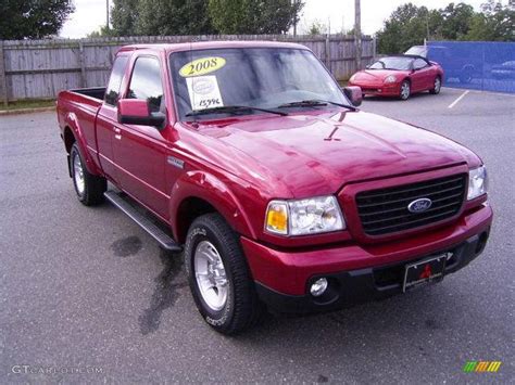 2008 Redfire Metallic Ford Ranger Sport Supercab 19892742 Photo 6