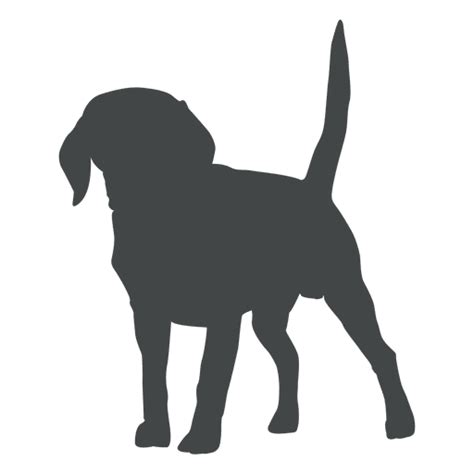 Design Png E Svg De Filhote Cachorro Silueta Posar Para Camisetas