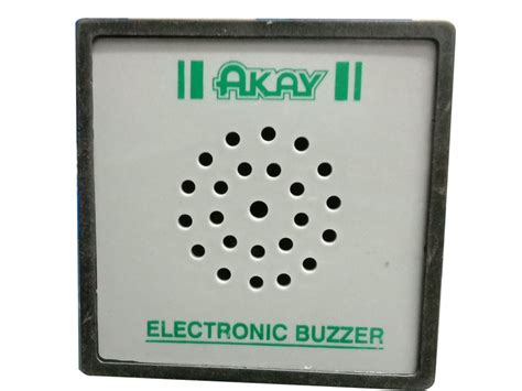 50 Hz Akay Electronic Buzzer Size 72 72 Mm 24 V At Rs 420 Piece In Agra