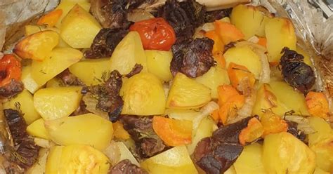 Косуля с овощами в духовке рецепт с фото пошаговый от Валентина ...