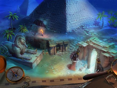 Tokkun Studio Pyramid Solitaire Saga 2d Background Art