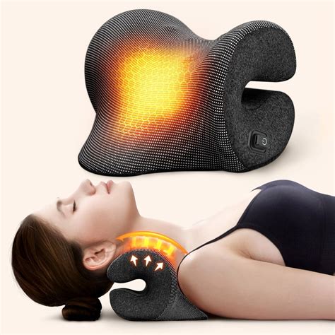 Amazon Famedio S Heated Neck Stretcher For Pain Relief Magnetic