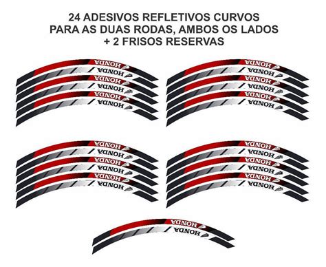 Adesivo Refletivo Curvo Unid Cg Titan Fan Start Resitank